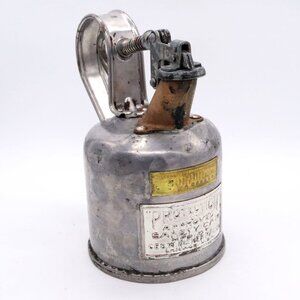 George W. Diener Mfg Co Protection Approved Safety Can GWD Chicago USA Antique